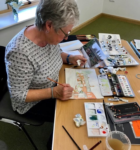 Edwin Williams watercolour