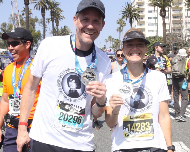 James and Lucy Ralph Los Angeles Marathon