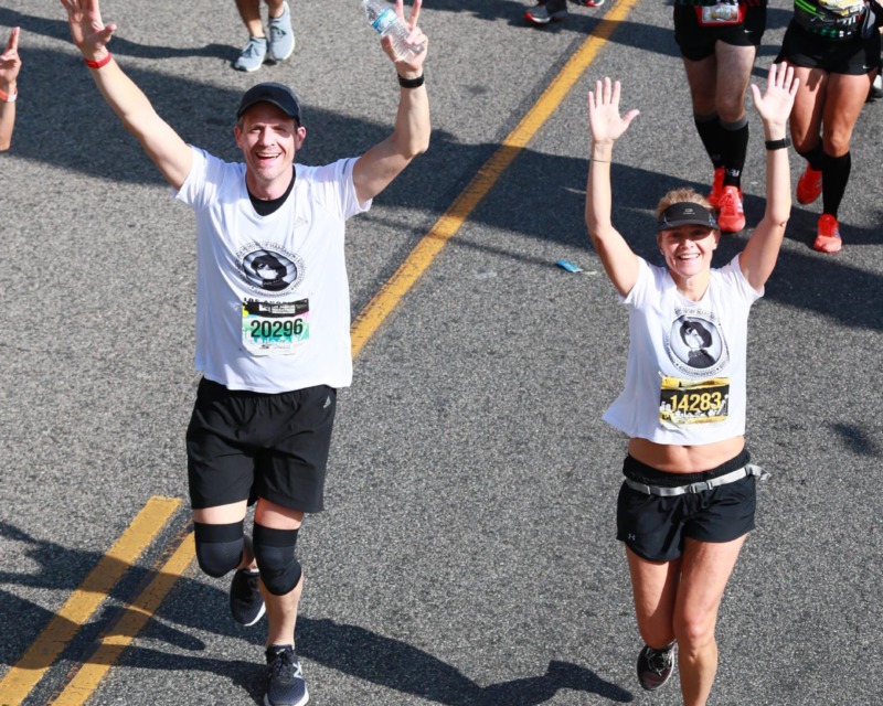 James and Lucy Ralph Los Angeles Marathon