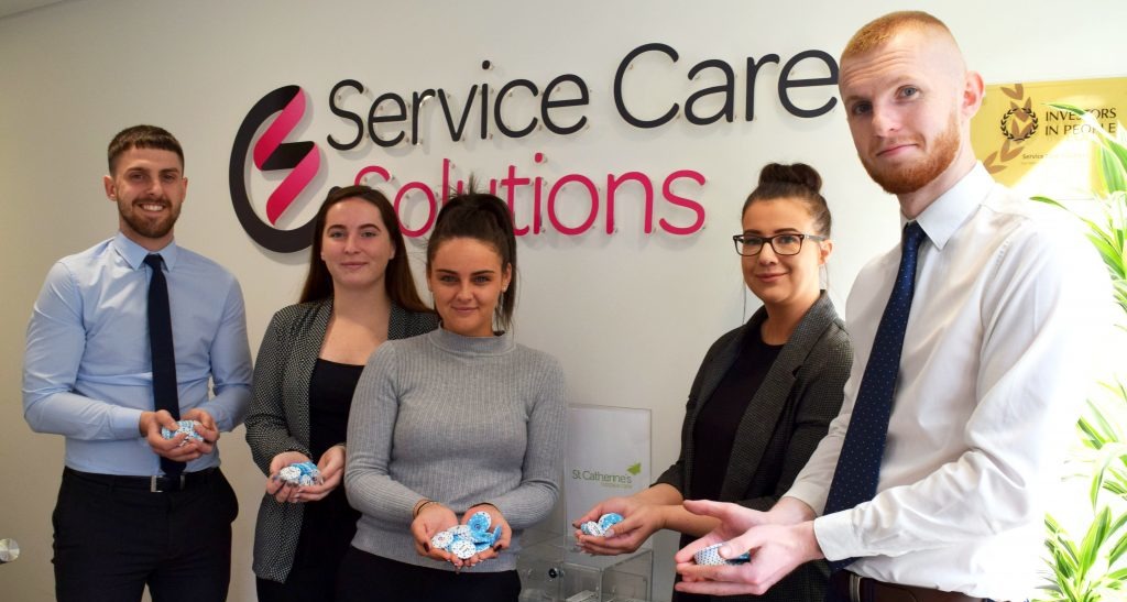 Photograph of staff at Service Care Solutions