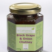 St Catherine’s Black Grape & Onion Chutney (200g)