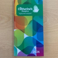 St Catherine's 2026 Diary - Rainbow Shapes