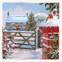 Countryside Christmas and On the Farm Christmas Cards Twin Pack