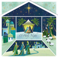 The Nativity and Following the Guiding Star Christmas Card Twin Packs