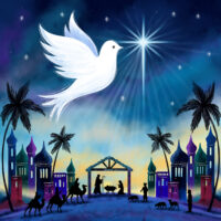 Dove of Peace Christmas Cards