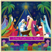 Bethlehem Nativity & Around the Manger Christmas Cards Twin Pack