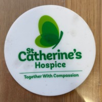 St Catherine's Hospice Car Sticker